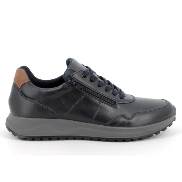 Imac Sneakers Ανδρικό δέρμα Μπλέ IMA/853560 NOTTE