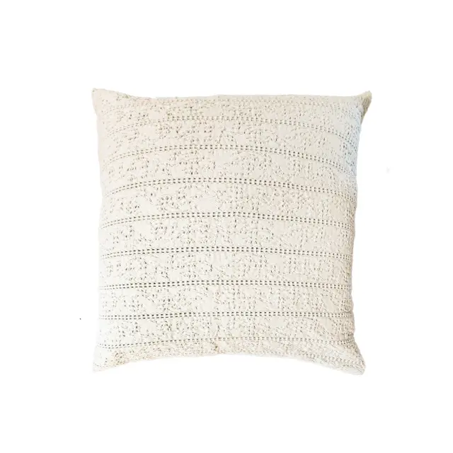 Nef-Nef Homeware Διακοσμητική Μαξιλαροθήκη Starige 50x50 White