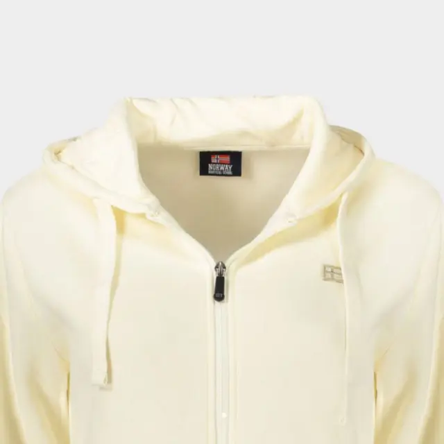 Norway Nautical School - Γυναικεία Ζακέτα Φούτερ 859002-OFFWHI Ιβουάρ - 2XL 3