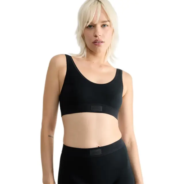 Sloggi Γυναικείο Μπουστάκι Double Comfort T Top, Χρώμα Μαύρο 2