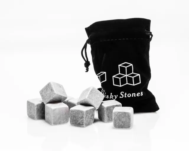 Ice whiskey stones 9pcs - SOFT BOX