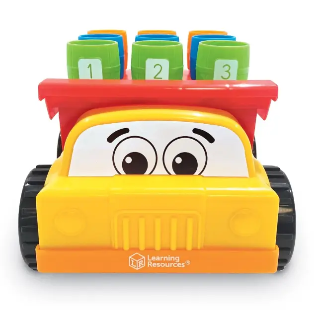 Learning Resources Εκπαιδευτικό Παιχνίδι Tony The Peg Stacker Dump Truck για 1,5+ ετών LER 9133 2