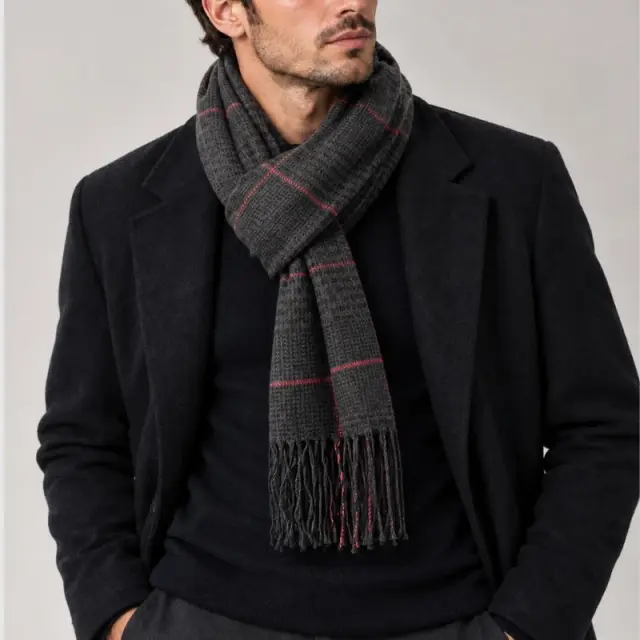 Aπαλό Κασκόλ Σε Κούτί Δώρου Coveri My Choice 251104-COL1 Μαύρο - ONESIZE