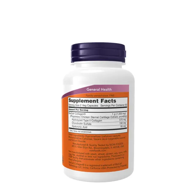 Now Foods BioCell Collagen Hydrolyzed Type II 2