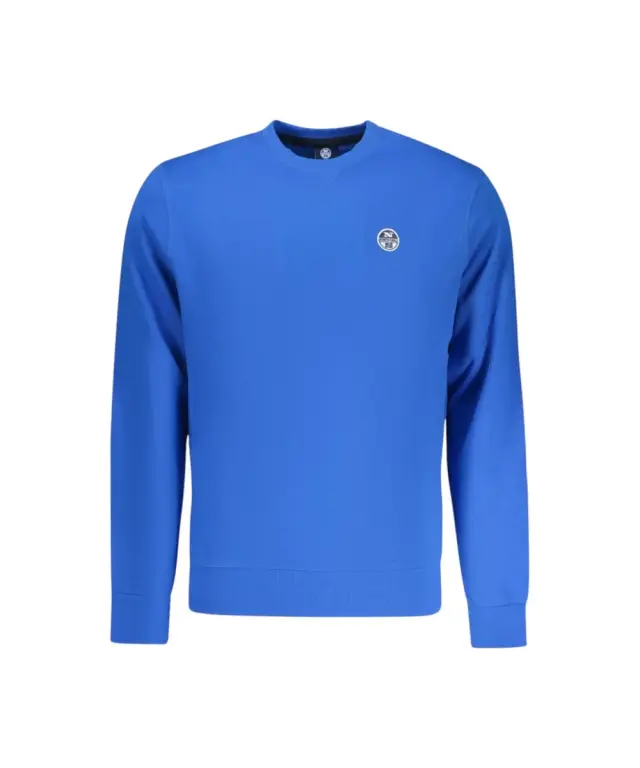 North Sails- Ανδρικό Φούτερ Hoodie Regular Fit 993035-000-0760 Μπλε 3