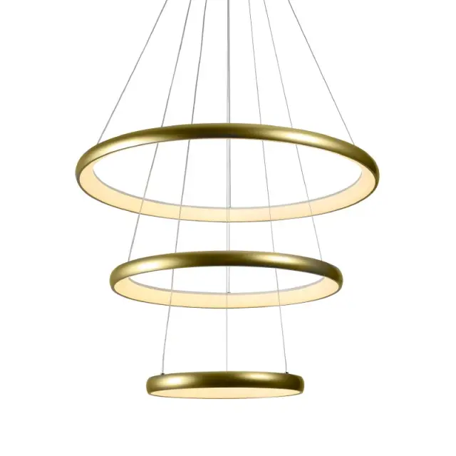 HARMONY-ΦΩΤΙΣΤΙΚΟ ΚΡΕΜΑΣΤΟ ΧΡΥΣΟ ΑΛΟΥΜΙΝΙΟΥ LED SMD 60W CCT 4800LM IP20 Φ800X1500MM / HM23LEDP3GDCCT