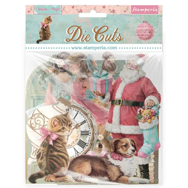 Die Cuts Stamperia, Winter Magic