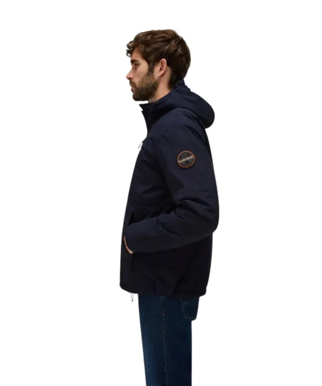 Napapijri - Ανδρικό Χειμωνιάτικο Μπουφάν Giacca Tundra Winter NP0A8928-176 Μπλε Ναυτικό - S 3