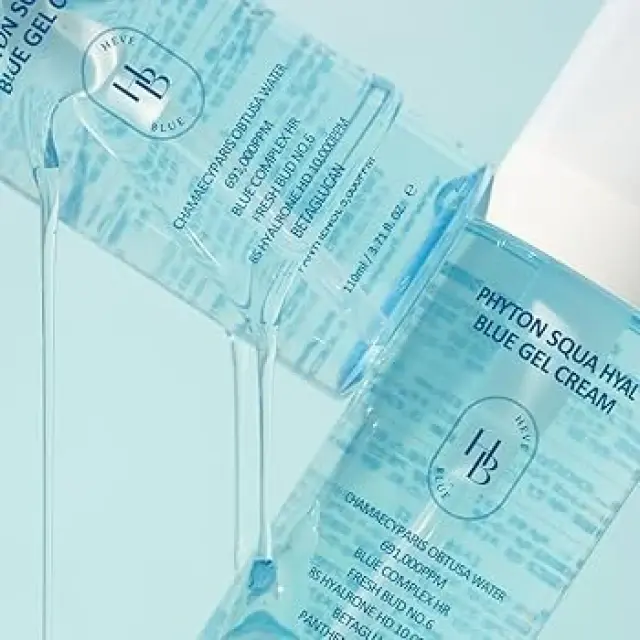 Heveblue Phyton Squa Hyal Blue Gel Cream Κρέμα Τζελ εμπλουτισμένη με 8 τύπους υαλουρονικού οξέος 110ml 2