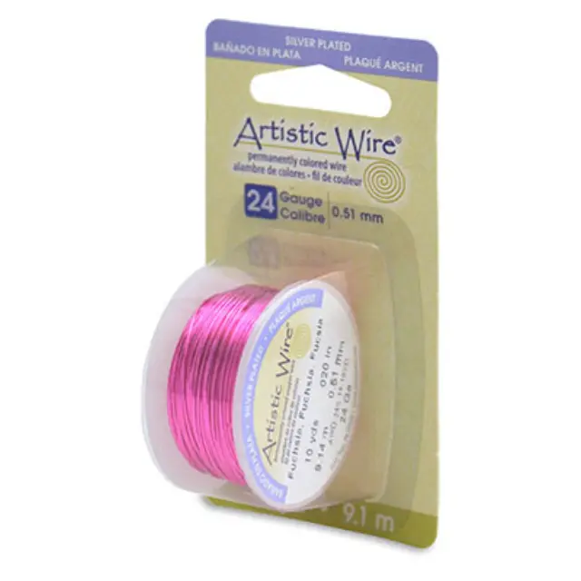 Σύρμα Artistic Wire - Ø0.51mm - Fuchsia - 9.14m