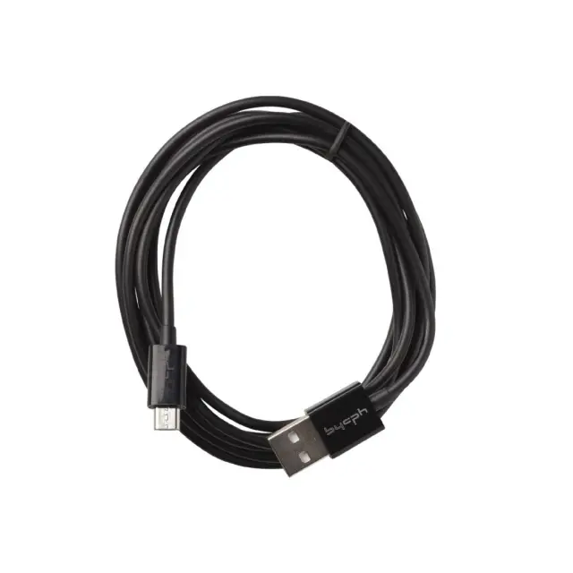 Καλώδιο σύνδεσης Leki Orange Concept USB σε Micro-USB Μαύρο 2m