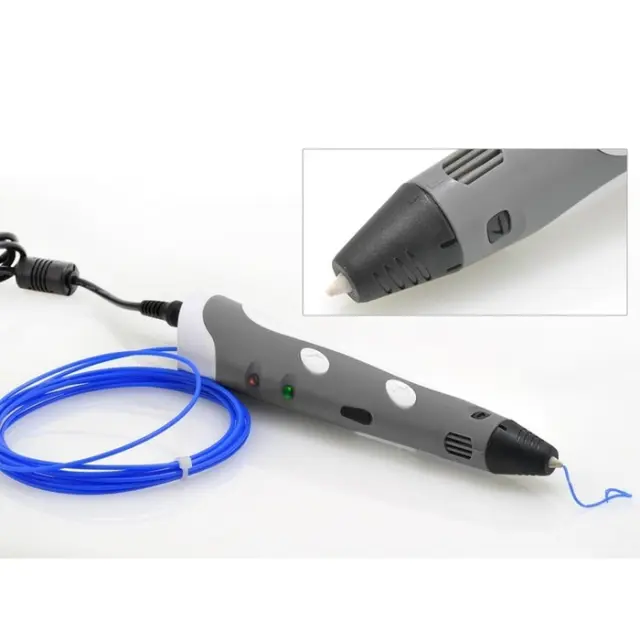 Ανταλλακτικά νήματα 3d Pen τρισδιάστατης εκτύπωσης PLA 1.75mm 5gr ΜΠΛΕ