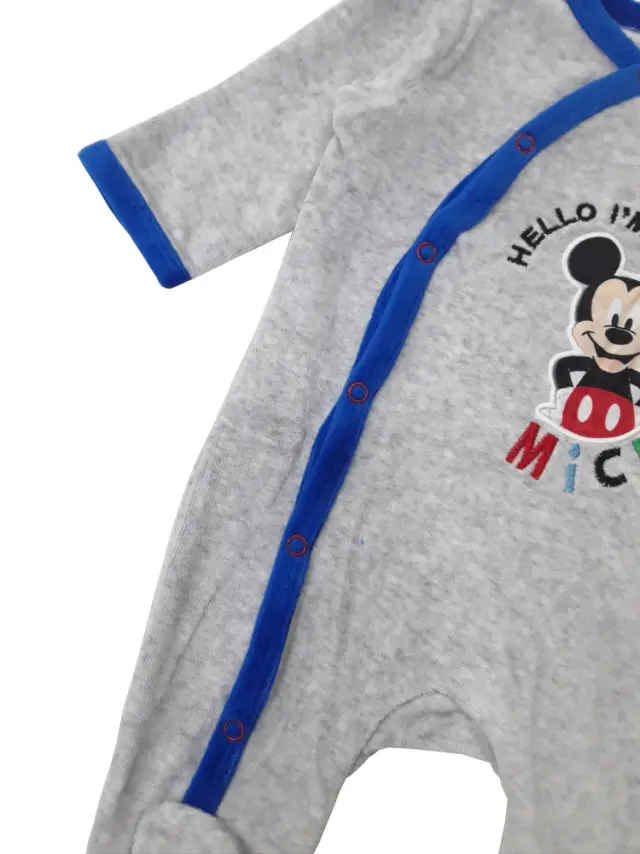 Βρεφικό Φορμάκι Ολόσωμο Mickey Grey 8030241 - 12 M (80cm) 3