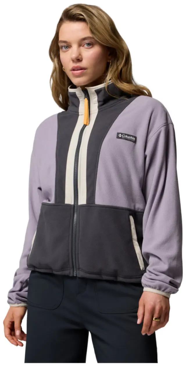 Columbia Back Bowl™ II Γυναικεία Ζακέτα Fleece Shale Purple/Shark/Dark Stone - 2092163-554 - XL