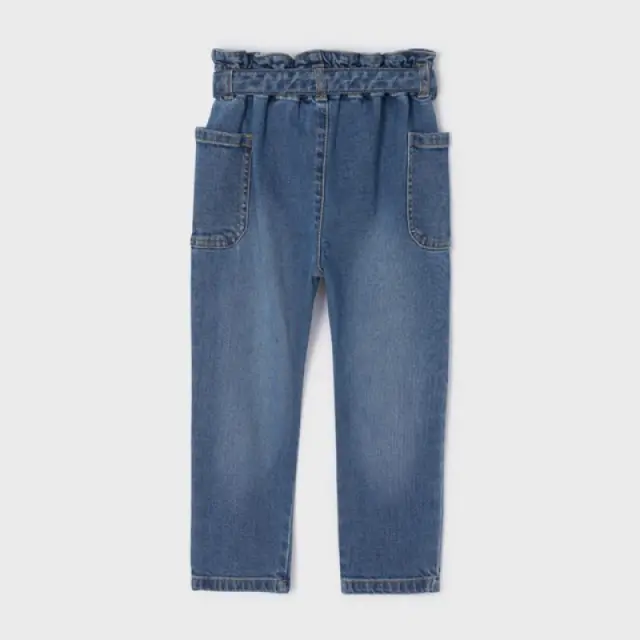 Baby 6 μηνών έως 4 ετών Παντελόνι slouchy fit ECOFRIENDS Τζιν ανοιχτό 3