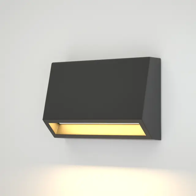 it-Lighting Blue LED 3W 3CCT Outdoor Wall Lamp Anthracite D:10cmx7cm (80202140) 2