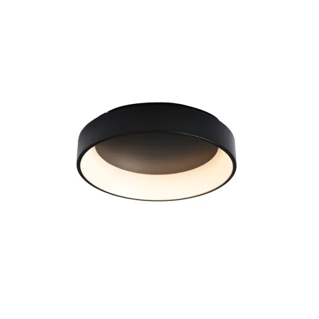 ΟΡΟΦΗΣ Φ/Σ LED 36W CCT 3670LM ΜΑΥΡΟ ΜΕΤΑΛΛΙΚΟ D45XH14CM APOLLO / BR81LEDC45BKCCT