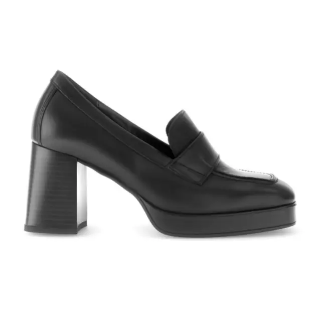 Gabor Μοκασίνια-Loafers Γυναικείο δέρμα Μαύρο GAB/55340 27-SCHWARZ