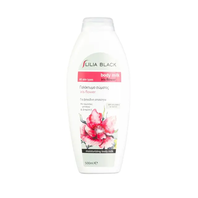 Lilia Black Body Milk Iris Flower 500ml