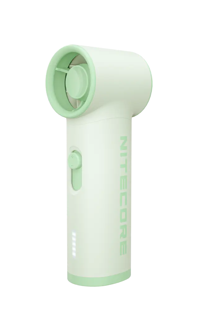 NiteCore Lightweight Mini Handheld Fan NEF01 Lite Mint Green (9110101570)