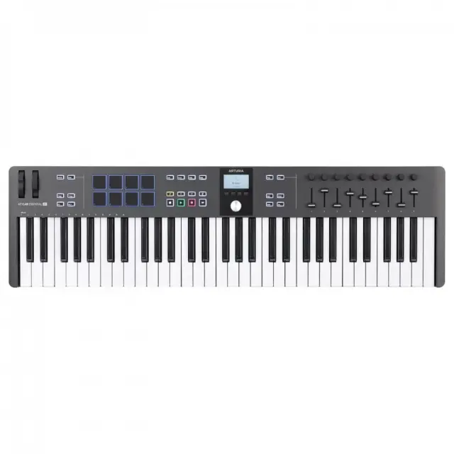 Arturia Keylab Essential 61 ΜΚ3 Midi Keyboard Μαύρο