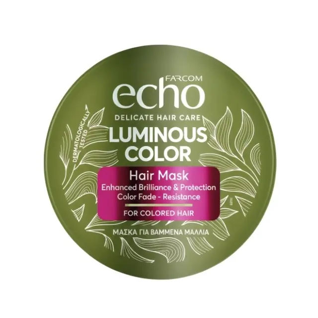 FARCOM Echo Luminous Color Μάσκα Μαλλιών για Διατήρηση Χρώματος 250ml