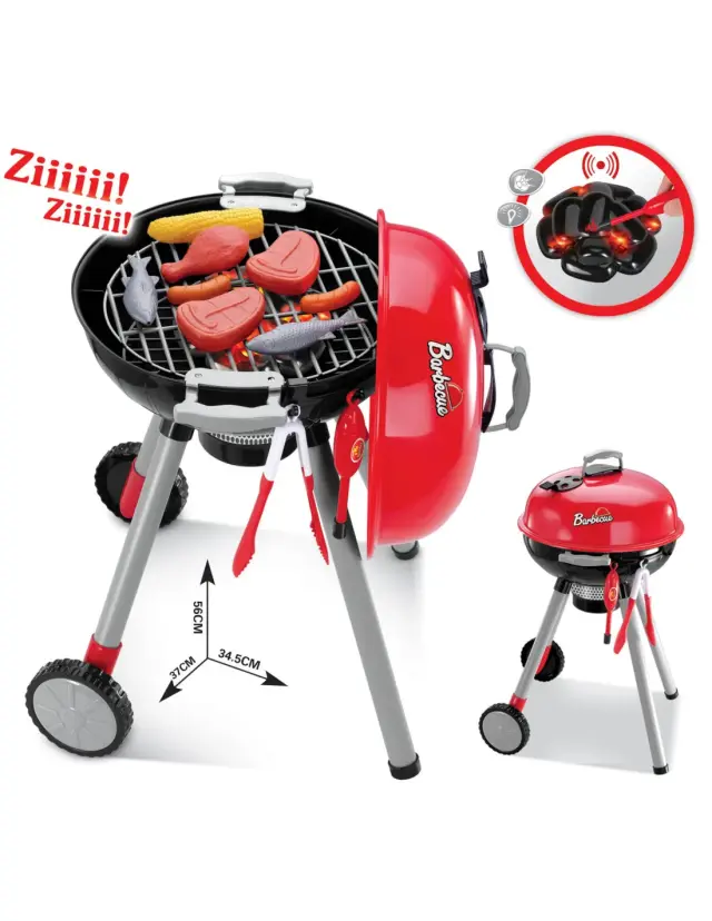Woopie Παιδική Ψησταριά BBQ με Φως Ήχο & Αξεσουάρ 2