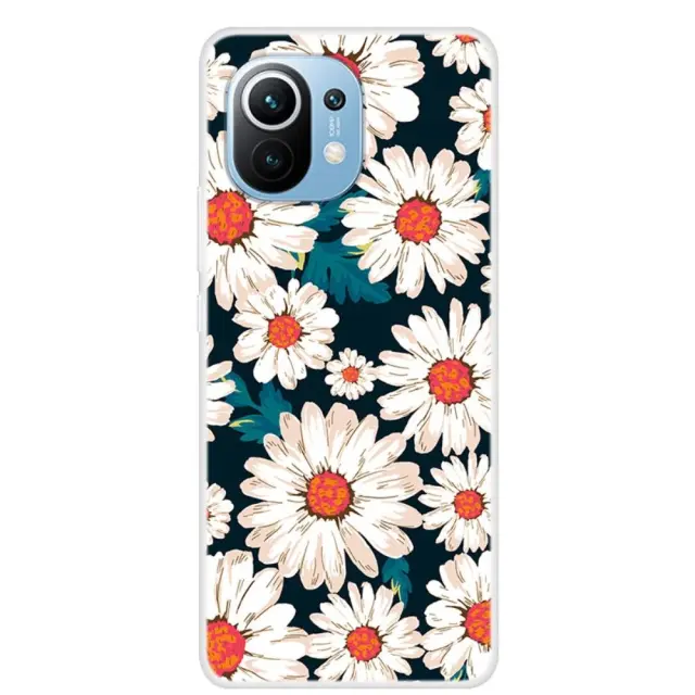 Θήκη Σιλικόνης Κάλυμμα Πλάτης για Xiaomi Mi 11 Chrysanthemum OEM