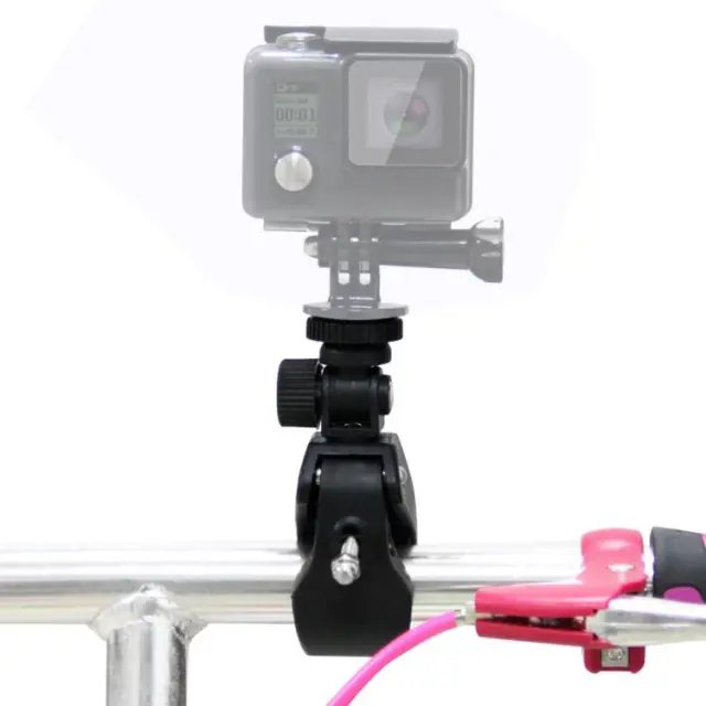 Puluz® Βάση Τιμονιού Ποδηλάτου για Action Camera-Black 3