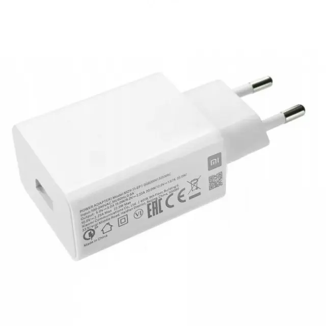 Xiaomi® USB Travel Charger 22.5W White (Bulk) [MDY-11-EP ]