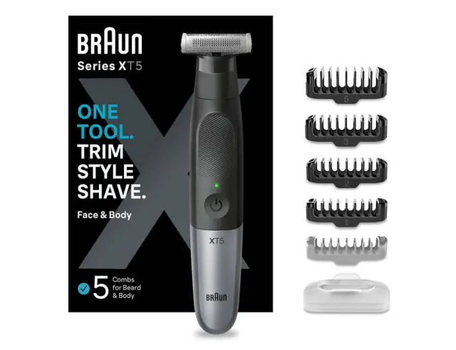 Επαναφορτιζόμενη Ξυριστική Μηχανή Braun Series XT5 XT5100 με 6 εξαρτήματαXT5100 2