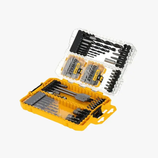 Dewalt DT70784 Σετ 100 Τρυπάνια με Εξάγωνο Στέλεχος για Ξύλο