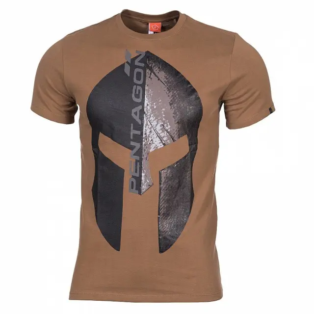 Pentagon Ageron ''Eternity'' T-Shirt-Μπλουζάκι Μακό για Τακτική -Καθημερινή Χρήση - 03-Coyote-Καφέ