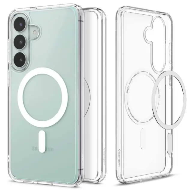 Spigen Ultra Hybrid Mag Magsafe Galaxy S26 Fe Clear/white 3