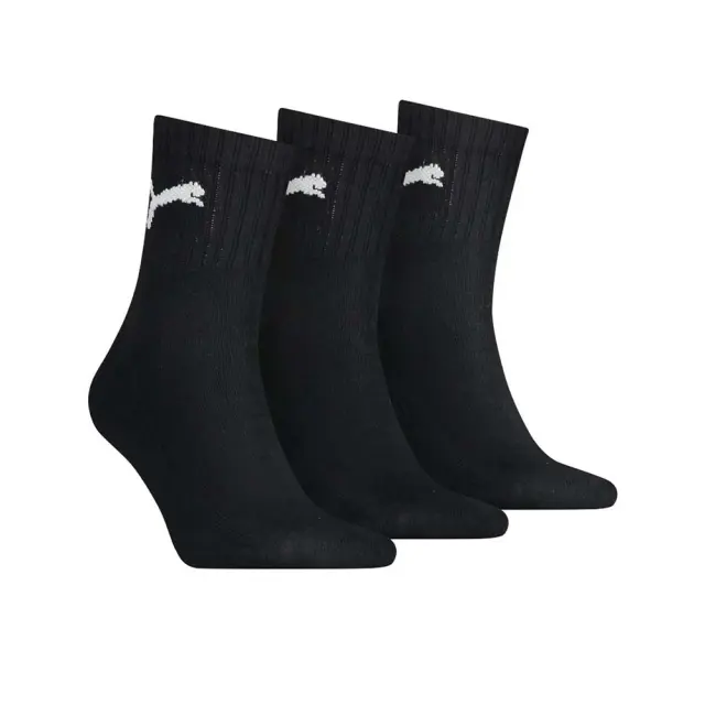 Puma Adult Short Dobotex 3 Pair Crew Socks Μαύρο 231011001-200 (Puma) 2