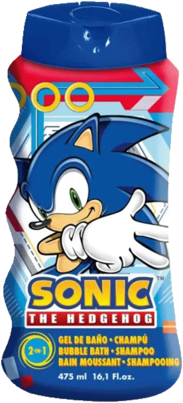 Sonic Παιδικό Αφρόλουτρο και Σαμπουάν 2-σε-1 Bubblebath & Shampoo 475ml