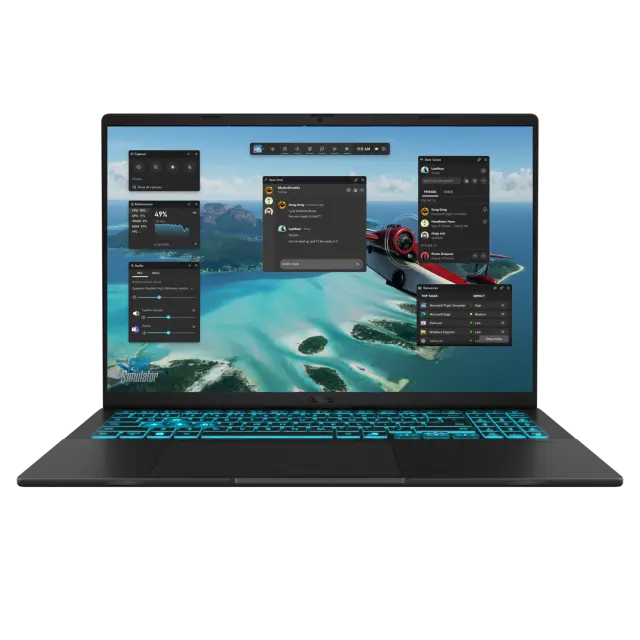 Notebook Laptop ASUS Vivobook V16 16/ C5-210H/ 16GB/ 512GB SSD/ RTX 4050/ Windows 11 Home/ 2Y 90NB15Q1-M00MN0