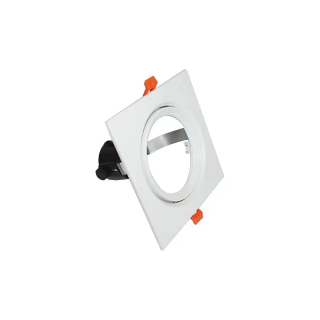 Aca Light AR111 - ΚΟΝΣΟΛΑ ΧΩΝΕΥΤΗ ΓΙΑ ΣΠΟΤ ΑΣΤΑΛΙ ΛΕΥΚΗ IP20 Φ165x165mm