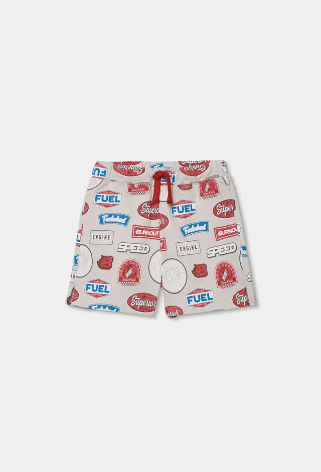 Boboli fleece βερμούδα σορτς για αγόρι 603100-9851