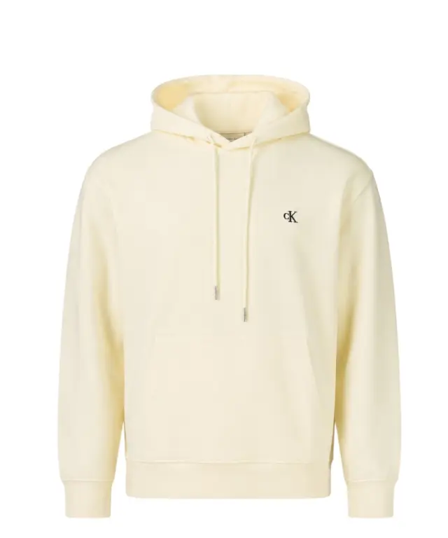 Calvin Klein - Ανδρική Μακρυμάνικη Φούτερ French Terry Monogram LV04RC297G-F7J Mπεζ