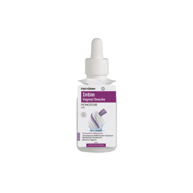 Frezyderm Intim Vaginal Douche Monodose pH 3.5, Ενδοκολπικό Καθαριστικό με Ξύδι & Εχινάκεια μιας Χρήσης 150ml