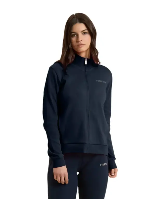 Freddy - Γυναικείο Σετ Φόρμας Zip And High Neck (Tracksuit) S26WTRK2-B109 Μπλε 2