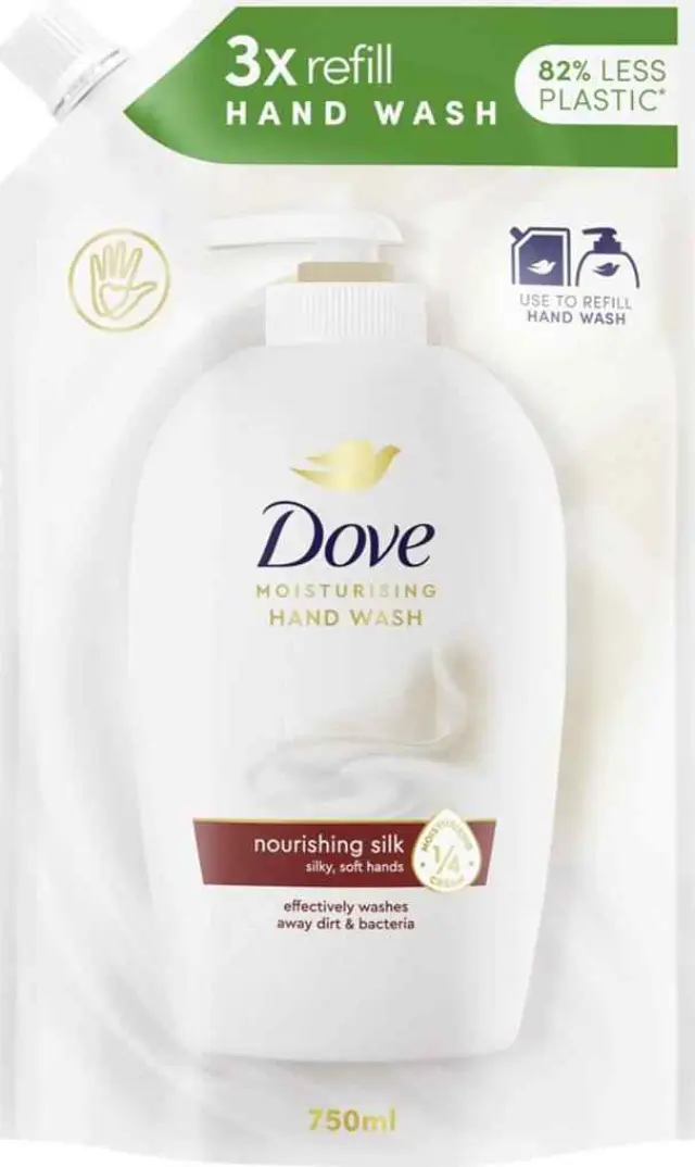 Dove Silk Glow Cream Wash Ανταλλακτικό Υγρό Κρεμοσάπουνο 750ml