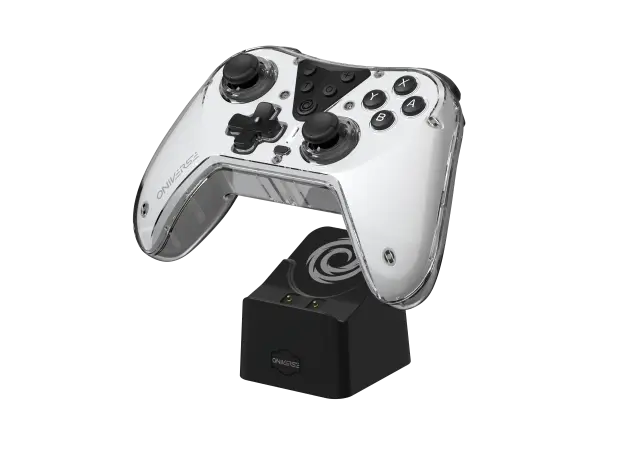 Nintendo Switch Oniverse Astralite Controller Wireless Smoked White inkl. Charging Station - Nintendo Switch