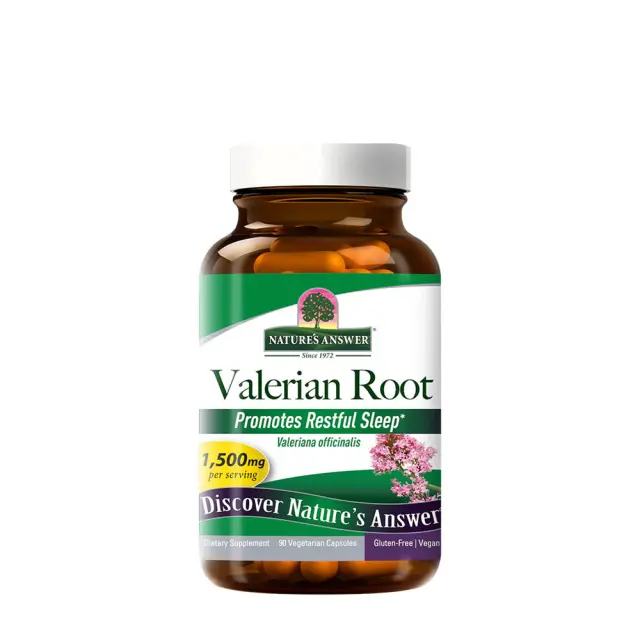 Nature's Answer Valerian Root 90 Veg Capsules