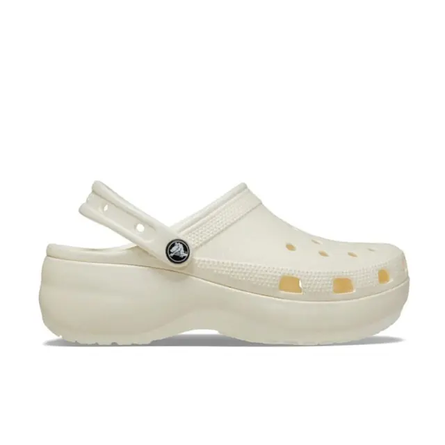 Crocs Platform Glitter Glog W (207241-0WV) - Μπέζ