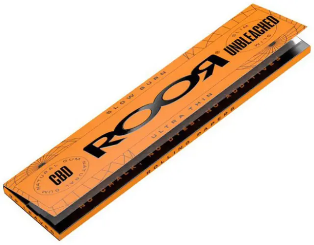 Roor Χαρτάκια Unbleached - King Size Slim 32φ.