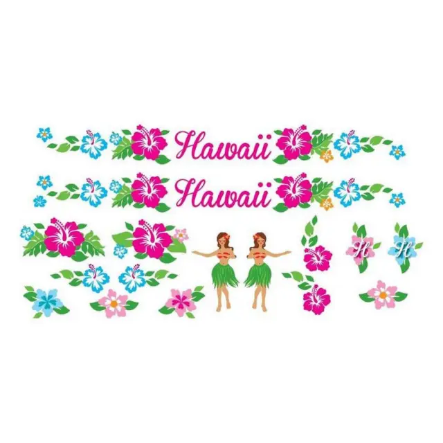 BRN ΑΥΤΟΚΟΛΛΗΤΑ ΠΟΔΗΛΑΤΟΥ HAWAII DE08H