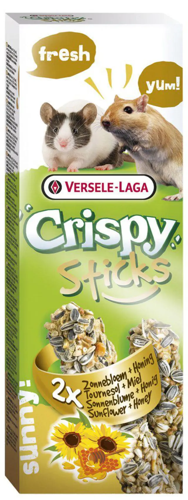 Versele Laga - Sticks Gerbils-Mice Sunflower AND Honey 110Gr - (510.0130) - Pet Supplies