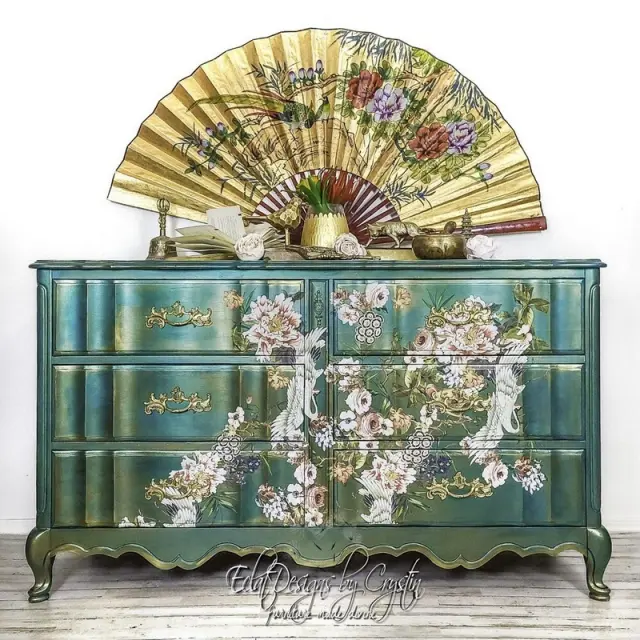 Χαρτί Decor Transfer Prima Re-Design, Elegance & Flowers, 121x89cm 2